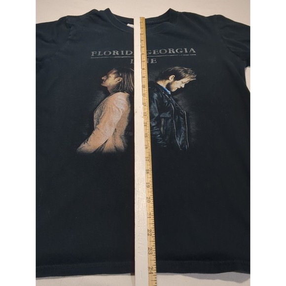 FLORIDA GEORGIA LINE Mens Sm 2017 FGL "Dig Your Roots Tour" Concert T-Shirt RARE - Picture 4 of 8